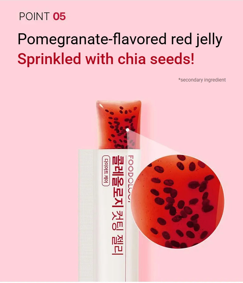 FOODOLOGY Coleology Cutting Jelly 30 Sticks (30-day supply)