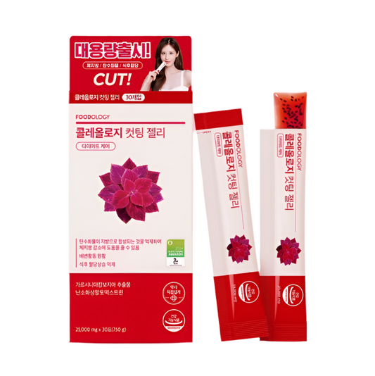 FOODOLOGY Coleology Cutting Jelly 30 Sticks (30-day supply)