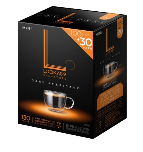 LOOKAS9 Signature Americano Mini Stick 130 Sticks - 2 Types