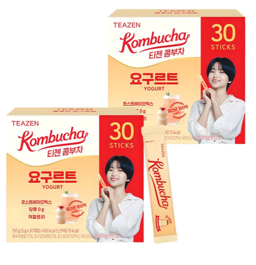 Tzen Kombucha Yogurt 5g - 30 Sticks, 2 Sets