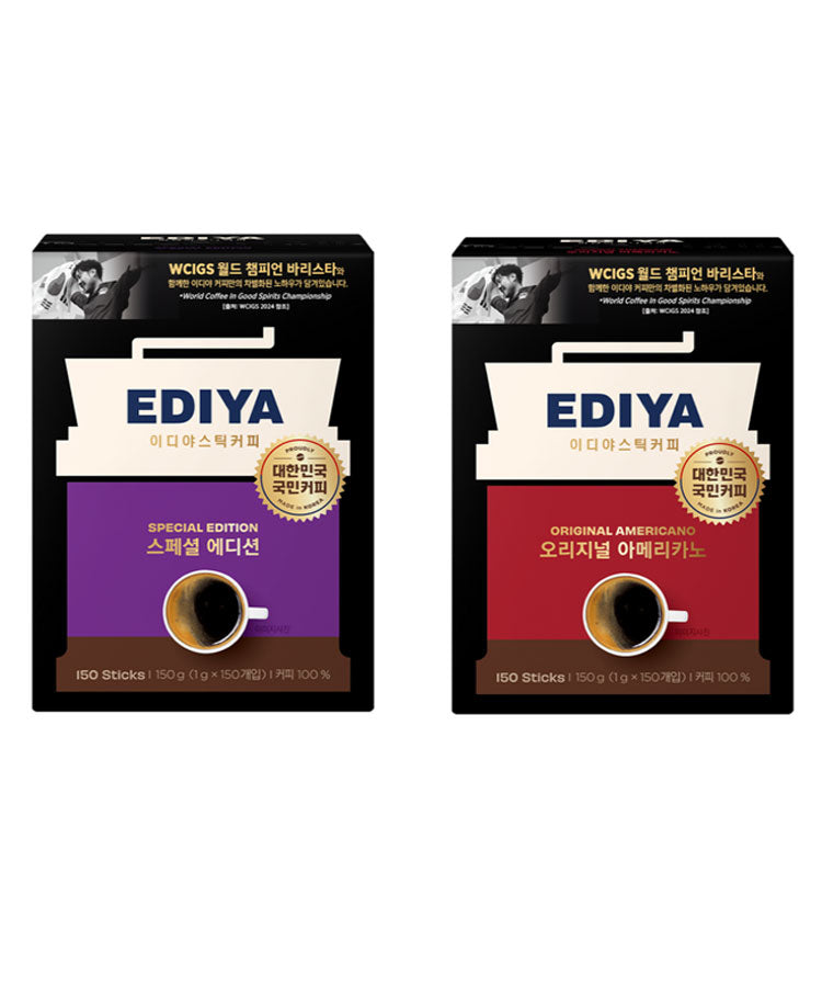 EDIYA Coffee Bean Mix 150 Sticks