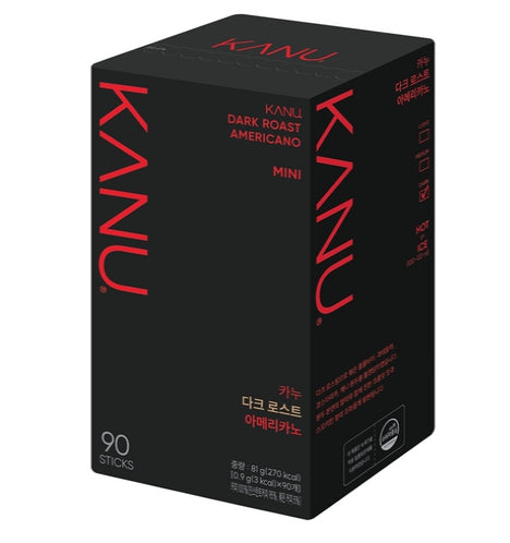 Kanu Dark Roast Americano Mini Coffee Stick 0.9g - 90 Sticks