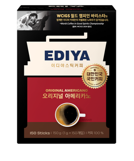 EDIYA Coffee Bean Mix 150 Sticks
