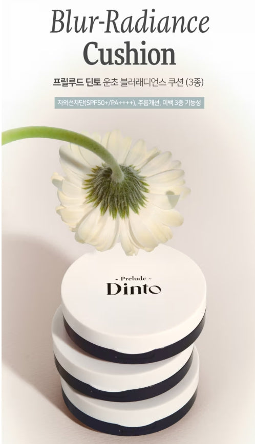 Prelude Dinto Wooncho Blur Radiance Cushion 15g - 3 Shades