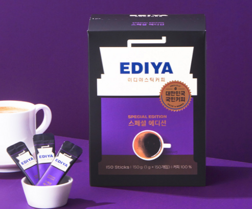 EDIYA Coffee Bean Mix 150 Sticks