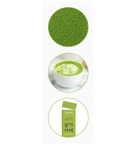 Tzen Matcha Latte 14.5g - 7 Sticks, 3 Sets