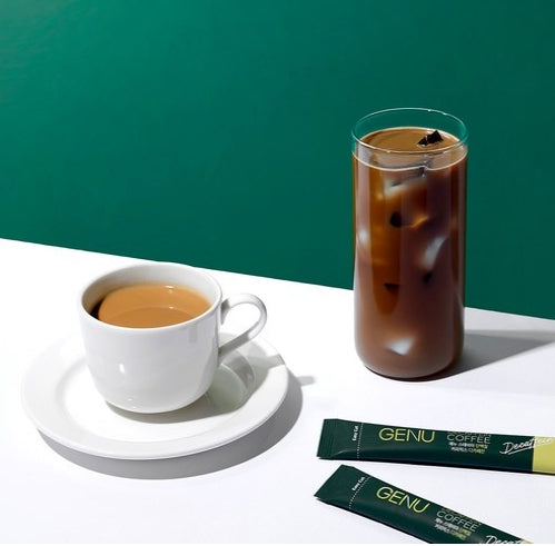 GENU Stevia Protein Coffee Mix 60 Sticks - 3 Types