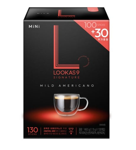 LOOKAS9 Signature Americano Mini Stick 130 Sticks - 2 Types