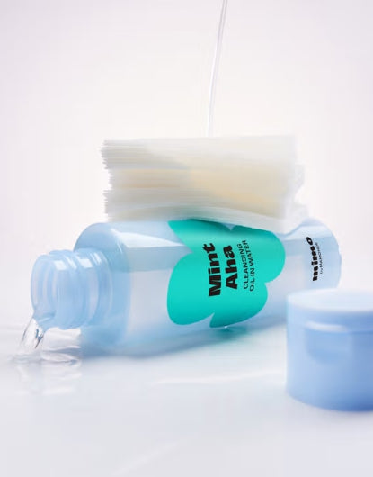 mimo by MAMONDE Mint-AHA Cleansing Oil in Water 100ml - Deep Cleanse