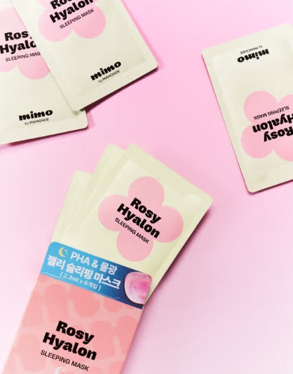 mimo by MAMONDE Rosy Hyaluron Sleeping Mask - 6 Sheets
