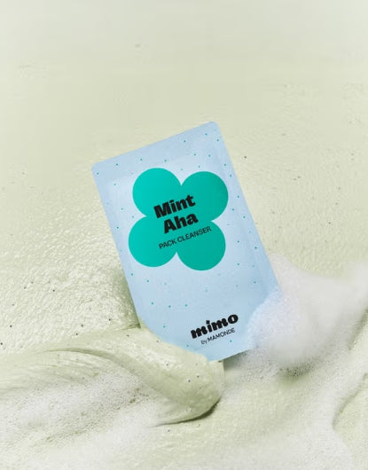 mimo by MAMONDE Mint-AHA Pack Cleanser - 4g x 6 Sheets
