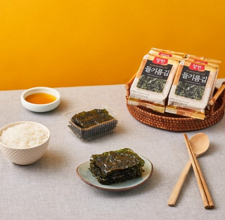 Yangban Perilla Oil Seaweed 4.5g, 20 Packs