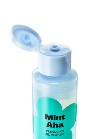 mimo by MAMONDE Mint-AHA Cleansing Oil in Water 100ml - Deep Cleanse