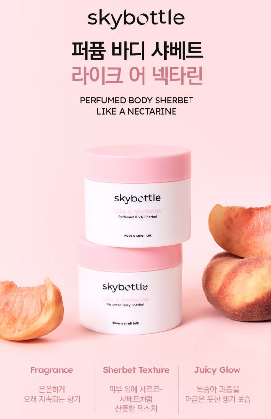 Skybottle Like A Nectarine Perfume Body Sherbet 120ml - Fruity Scent