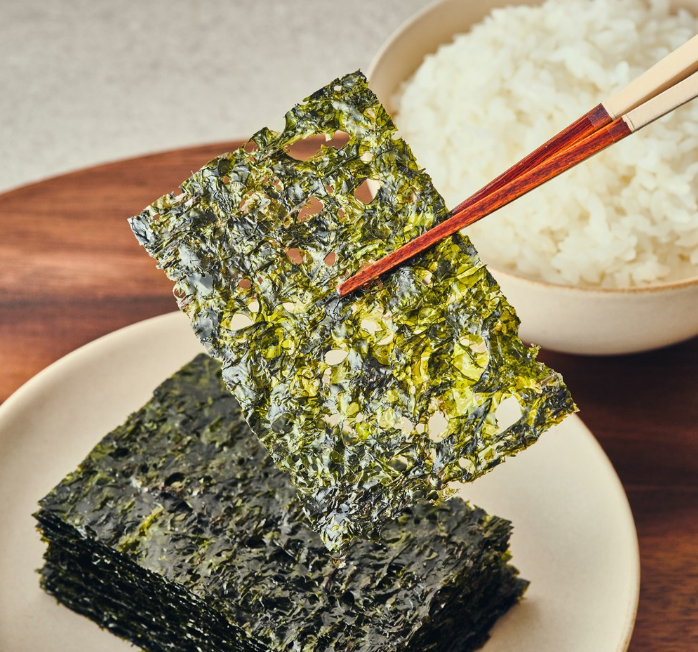 Manjeon Seasoned Crispy Seaweed 3g, 16 Packs